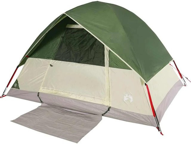 vidaXL Kuppel-Campingzelt für 2 Personen in Grün, wasserdicht - Bild 1