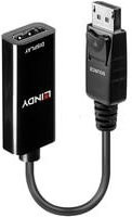 Lindy Adapterkabel DisplayPort auf HDMI in Schwarz für 4K UHD - Bild 2
