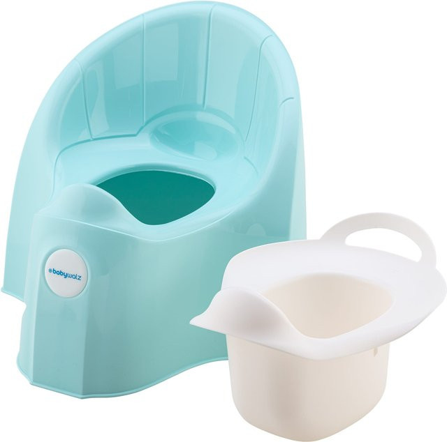 Baby-Walz Basics Töpfchen Deluxe in Türkis, BPA-frei aus Kunststoff, B/T/H: 36,0 x 33,0 x 31,0 cm - Bild 1