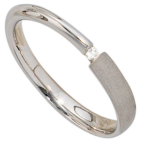 Colfem Ring 925 Silber, Diamant, Damen, Ringgröße 52 - Bild 1