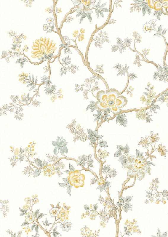Lewis & Wood Tapete Indienne Quince in Multicolour mit floralem Botanical-Design - Bild 2