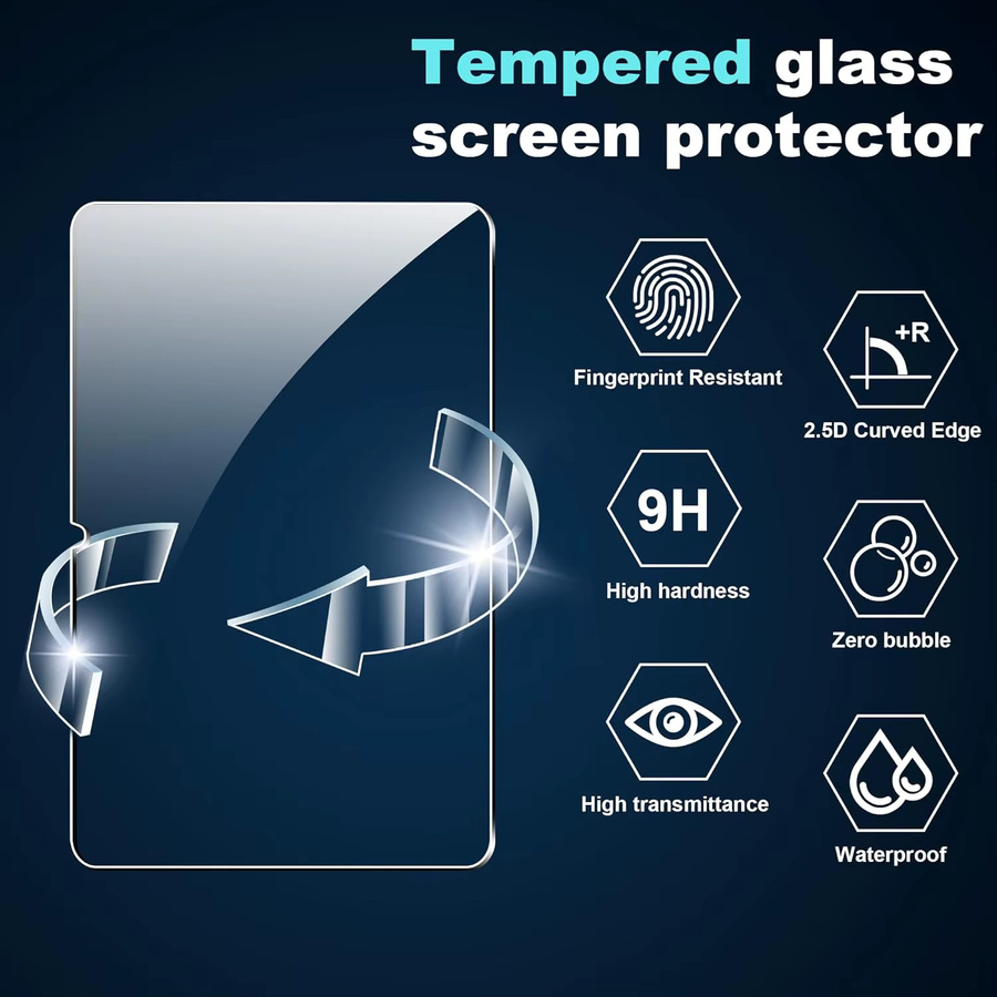 Teclast ArtPad Air Displayschutzfolie aus gehärtetem Glas, 11,0 Zoll, transparent, HD Anti-Scratch Schutzfolie - Bild 2
