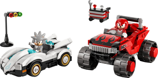 LEGO Sonic the Hedgehog Silvers Auto vs. Knuckles' Monstertruck Konstruktionsspielzeug ab 8 Jahren - Bild 2