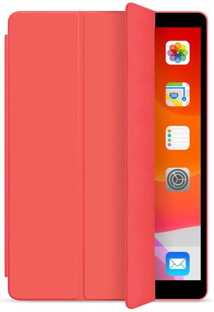 iPad Hülle mit Aufwachfunktion für iPad 10.2 Generation 7./8./9. Generation sowie iPad Air und Pro Modelle in Rot - Bild 1