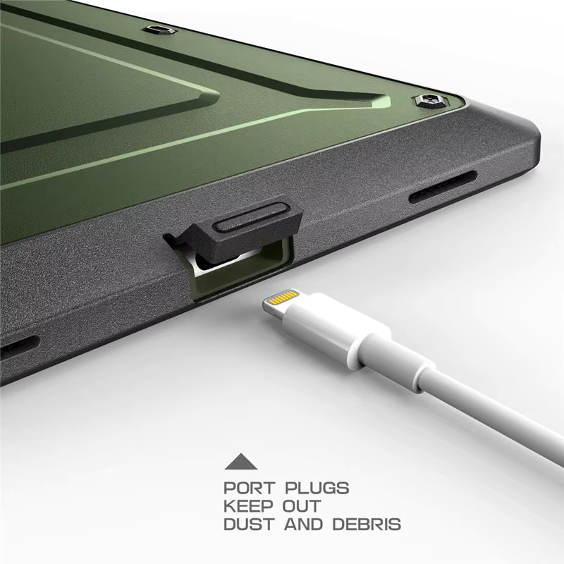 SUPCASE UB PRO Robuste Ganzkörperhülle mit integriertem Displayschutz für iPad Pro 10.5 (2017) und iPad Air 3 (2019), Schwarz - Bild 2