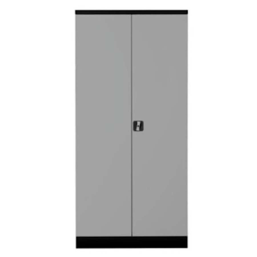 PROREGAL Stahlschrank Bee mit 4 Fachböden in Schwarz und Grau, H x B x T: 195 x 92 x 60 cm - Bild 2