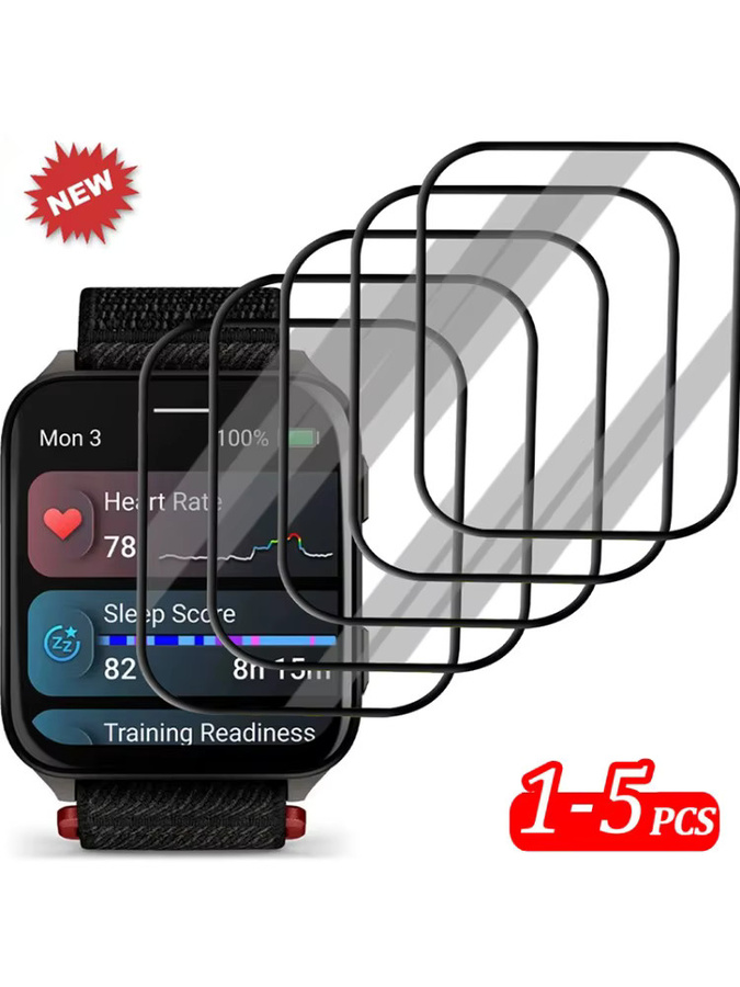 OAKCHARM Full Screen Protector für Garmin Venu X1, transparent - Bild 7
