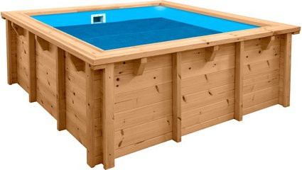 INTERLINE Poolabdeckung Bali in Blau, B x L: 2,10 x 2,10 m - Bild 1