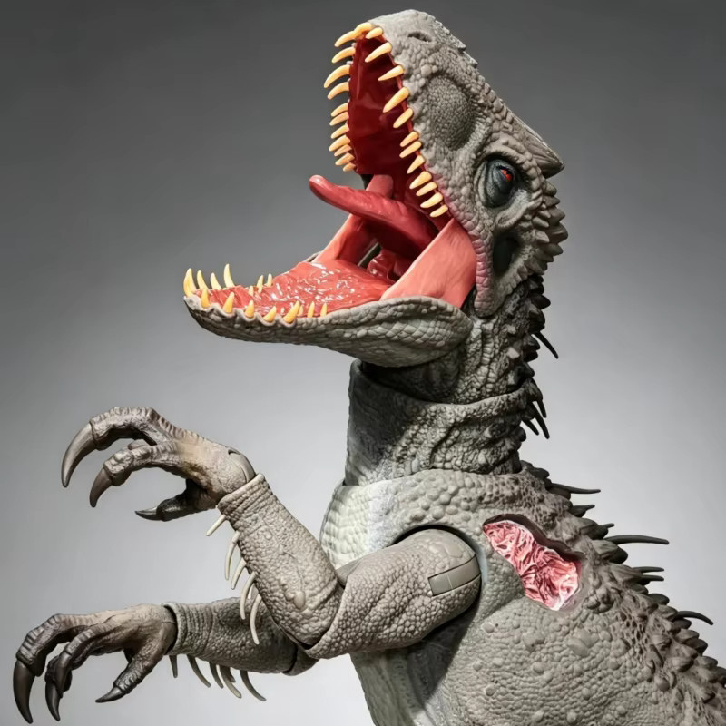 Mattel Jurassic World Hammond Collection Indominus Rex & Scorpios Rex, Dinosaurier-Actionfigur, Set - Bild 4