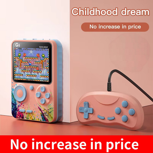 ZUIDID G5 MINI Tragbare Handheld-Spielkonsole in Blau mit 3,0 Zoll Farb-LCD-Bildschirm für Retro-Videospiele - Bild 1