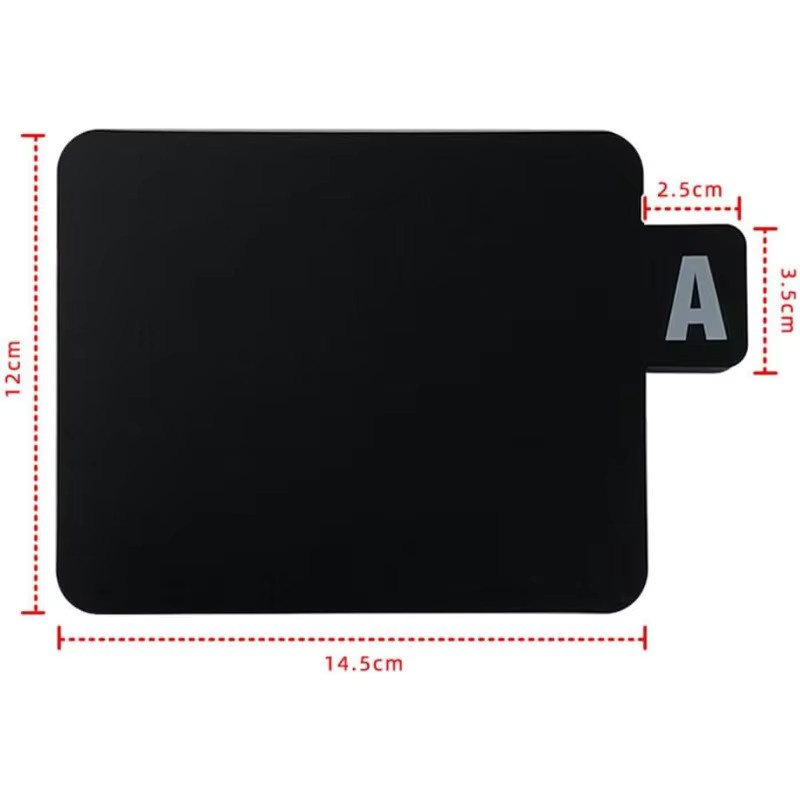 Tebbomp 26 Stück Alphabetische Trennblätter A-Z für Vinyl-Schallplatten und DVDs in Schwarz - Bild 6