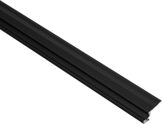 EUROLITE Treppenprofil für LED Strip in Schwarz, 2m Länge - Bild 1