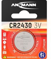 Ansmann Lithium Knopfzelle CR2430 3V mit 300 mAh in Silber - Bild 2