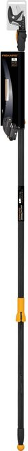 Fiskars Teleskop-Baumschneider UP86 mit Baumsäge, stufenlos höhenverstellbar, schwarz-orange - Bild 1