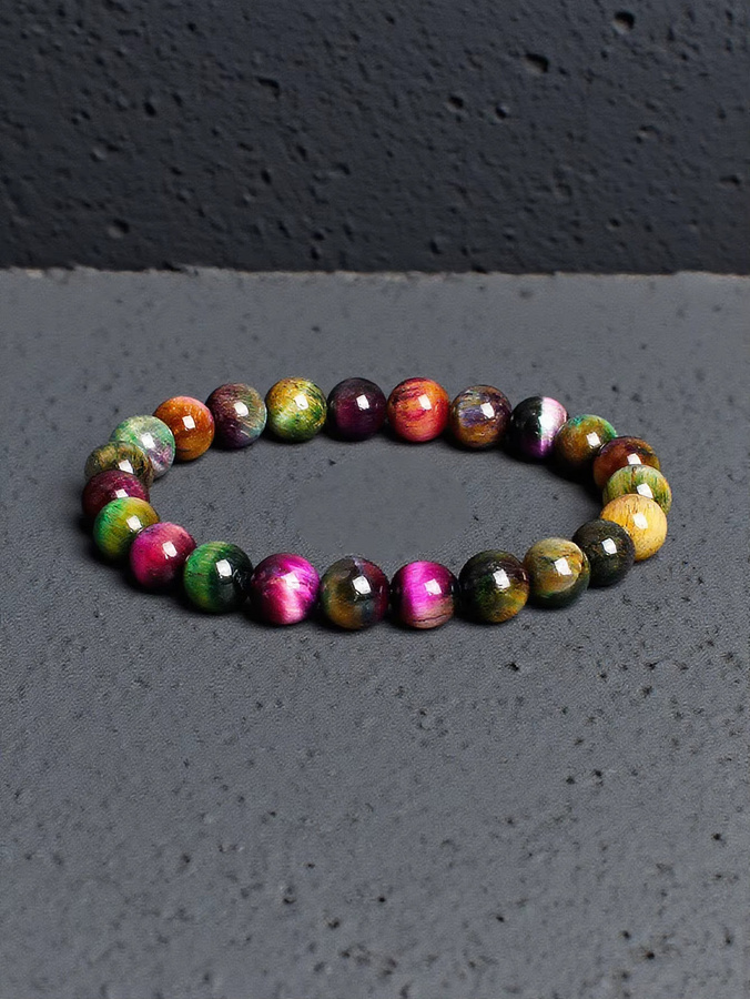 EmbraceNature Armband, Tigerauge, Bunt - Bild 4