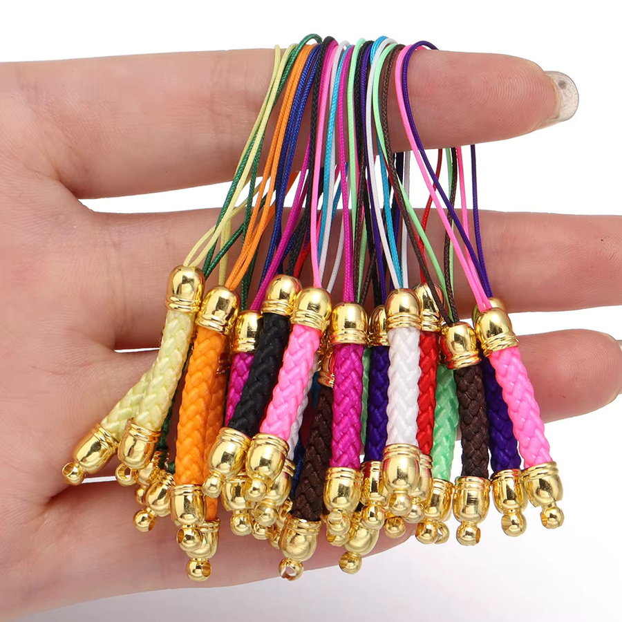 Lanyard Lariat Riemen, Messing, Goldfarbe, Unisex - Bild 4
