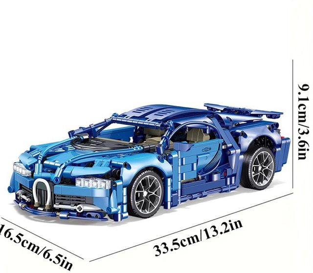 Linyi toy car Super Rennwagen Modellbausteine, 1:14, ab 6 Jahren - Bild 1