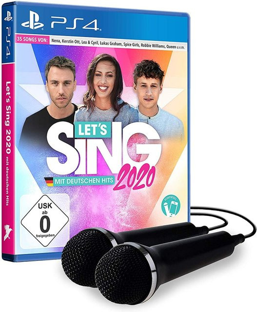 Let's Sing 2020 mit deutschen Hits und 2 Mikrofonen von PLAION GmbH in Multicolour - Bild 1