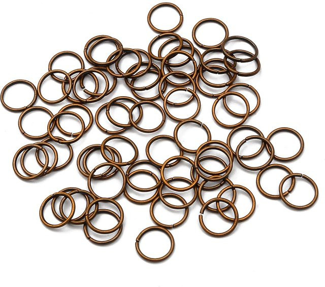 Beadia Accessories Biegeringe, Kupfer, Silber, 3–20 mm, Unisex - Bild 1