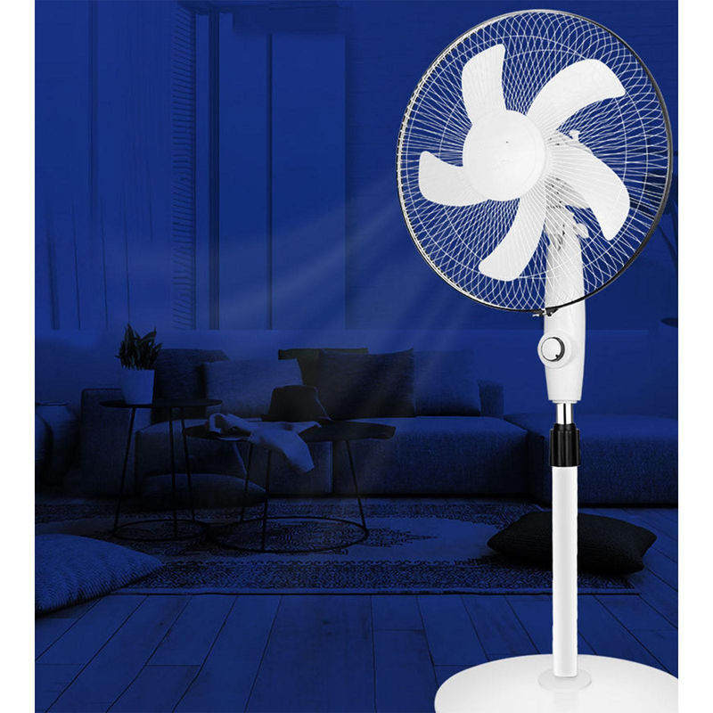 Aimo Standventilator aus Kunststoff in Weiß mit Oszillation und 3 Geschwindigkeiten - Bild 3