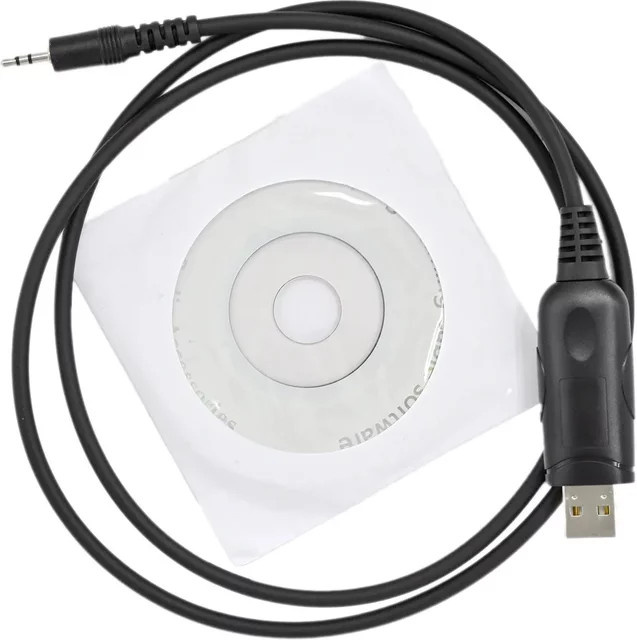 Yaesu USB-Programmierkabel für FT-4XR FT-4X FT-4V FT25 FT65 SCU35 Serie in Schwarz - Bild 1