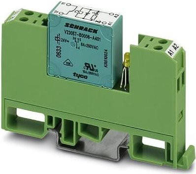 Phoenix Contact EMG 10-REL/KSR-G 24/ 1-LC Relaismodul in Grün, Nennspannung 24 V/DC, Schaltstrom max. 6 A, 1 Schließer - Bild 1