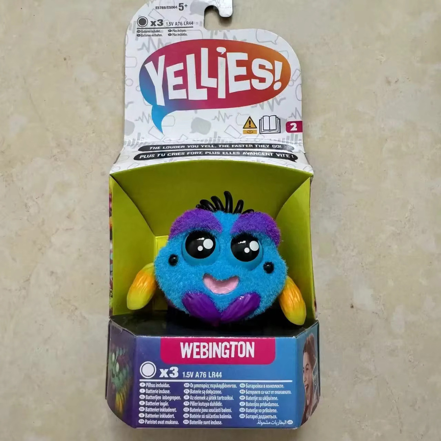 Bandai Yellies Spinne Haustier, interaktives Spielzeug, ab 5 Jahren - Bild 1