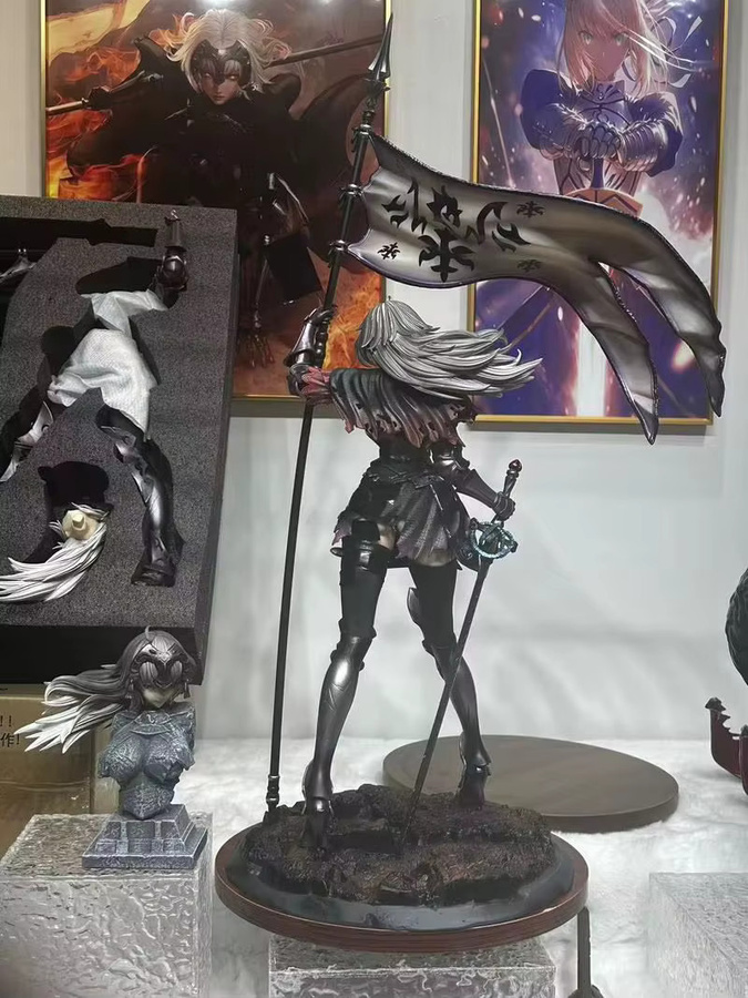 Bandai Fate Grand Order Jeanne D'Arc Alter, PVC-Figur, 65cm, Schwarz - Bild 4