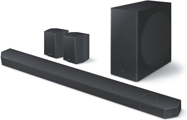 Samsung Soundbar mit Subwoofer HW-Q935GD/ZG in Schwarz, 9.1.4 Kanal mit HDMI - Bild 1
