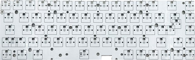 ZUOYA Raven68 Kabelgebundene magnetische Tastatur-Leiterplatte in Weiß mit 8K-Rückholfrequenz und Schnelltrigger-E-Sport-Funktion - Bild 1