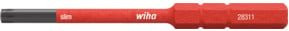 Wiha slimBit electric TX PLUS 8IP Bit für Schraubendreher, Rot, Länge: 75 mm - Bild 1