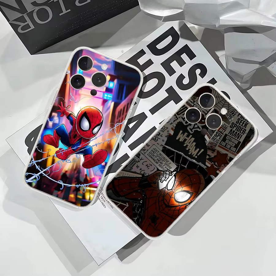 Mesuca Handyhülle Cool-S-Spider-M-Man für iPhone, transparente Abdeckung, mehrfarbig - Bild 3