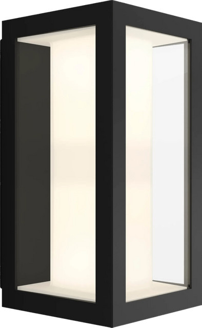 Philips Hue Impress Outdoor Wandleuchte White & Color Ambiance Schwarz schmal - Bild 1