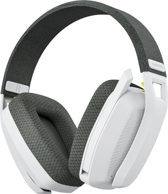 BINNUNE BW06 Kabelloses Gaming-Headset mit Mikrofon 2,4 GHz und Bluetooth in Grau - Bild 1