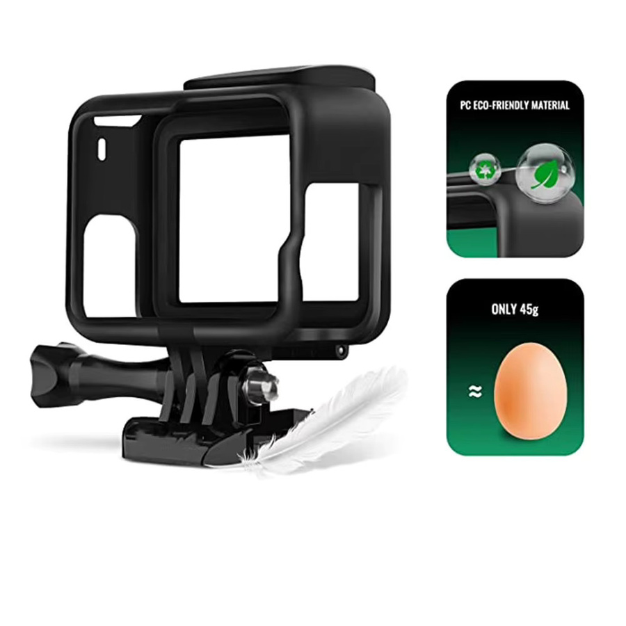 GoPro Schutzrahmen-Hülle als Randschutz für Hero 12, 11, 10 und 9 in Schwarz - Bild 3