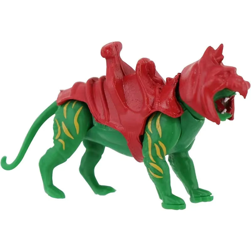 Bandai Masters of the Universe World's Smallest Miniaturfigur Battle Cat He-Man Teela Modell Zubehör aus Kunststoff, mehrfarbig - Bild 2