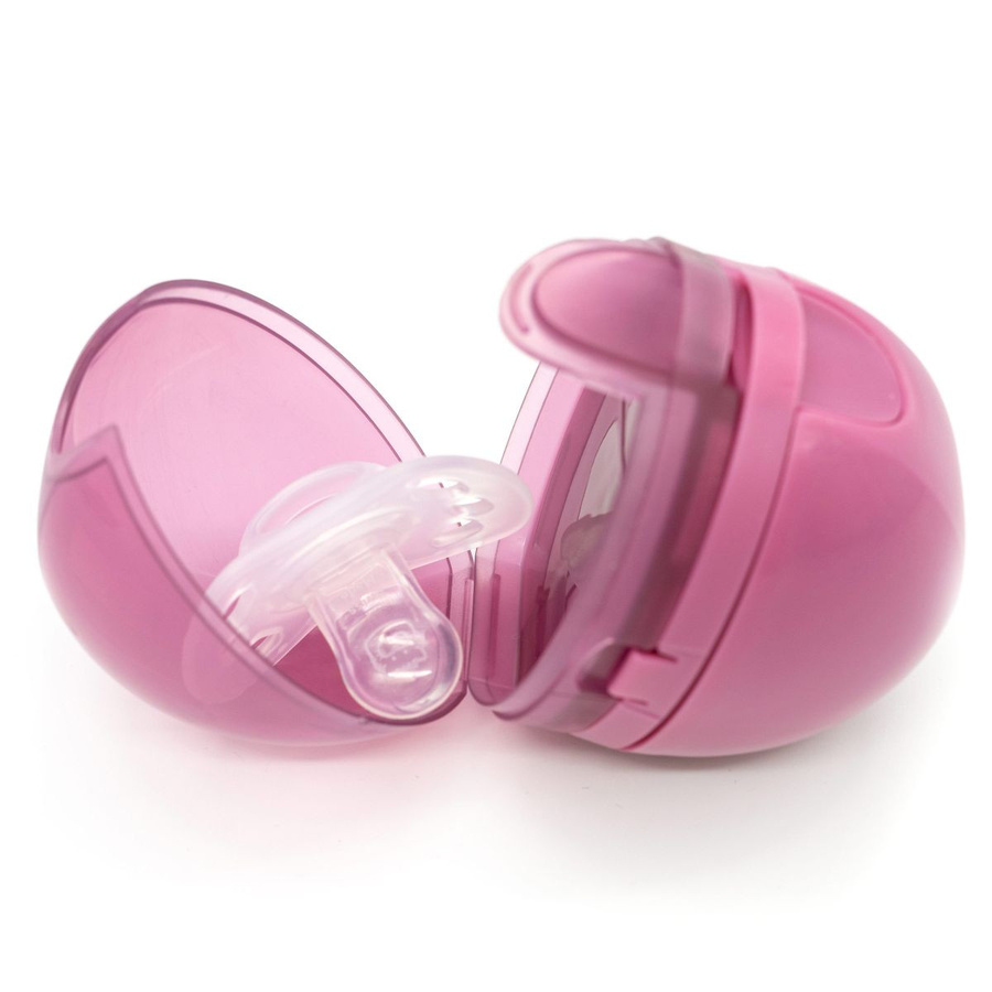 MiaMia Schnullerbox Duo in Beere und Pink - Bild 2