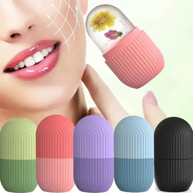 YMOLGA Eiswürfelformen Gesichtsmassagegerät, Unisex, für Gesicht und Augen - Bild 1