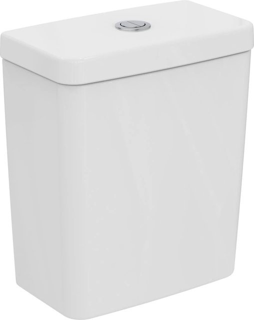 Ideal Standard Spülkasten Connect Cube mit Dual-Flush und untenliegendem Zulauf in Weiß - Bild 1