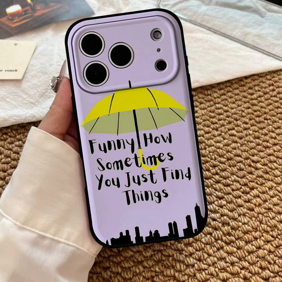 How I Met Your Mother Handyhülle für iPhone 11 bis 17 Pro Max, weiche Schutzhülle, Schwarz - Bild 6