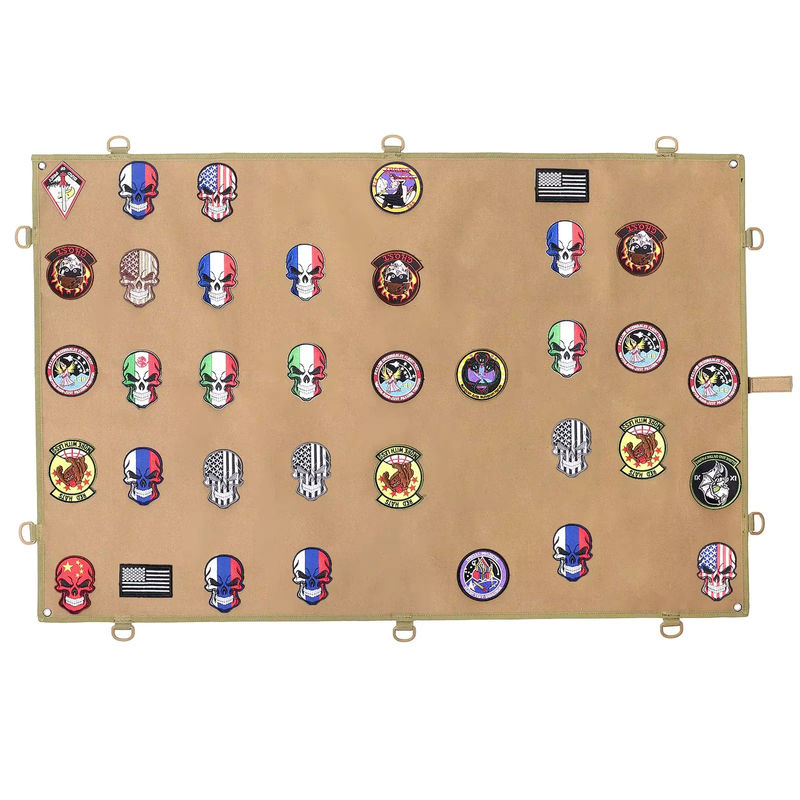 Jagd Tacticals Display Board für Patches und Abzeichen in Schwarz als hängendes Textil-Poster - Bild 4