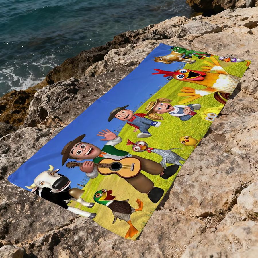 La Granja Handtuch Xenon Multicolor schnelltrocknend für Sport, Strand und Reise - Bild 3