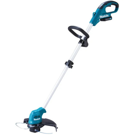 Makita Akku-Rasentrimmer UR100DSME 12V mit 2 Akkus und Kunststoffmessern