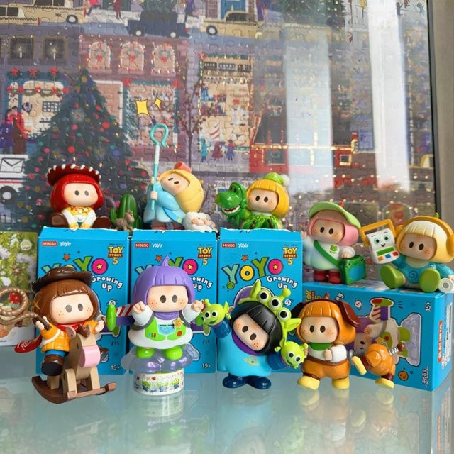 MINISO YoYo Growing Up Series Buzz Lightyear Aliens, Anime Figuren, Mystery Box - Bild 1