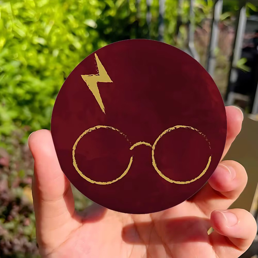 Harry Potter Abzeichen, Cartoon Runde Brosche, Acryl, Pins - Bild 5