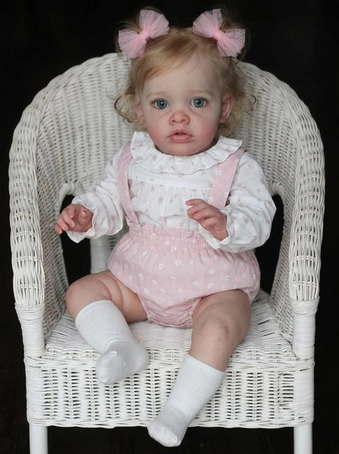 NPK Reborn Baby Puppe Benjiamin, Mädchen, 20 Zoll, Weichvinyl - Bild 1