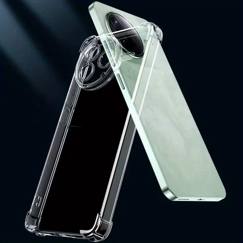 Transparente TPU stoßfeste Schutzhülle für Xiaomi POCO F7 Pro, POCO F6 und POCO F6 Pro - Bild 2