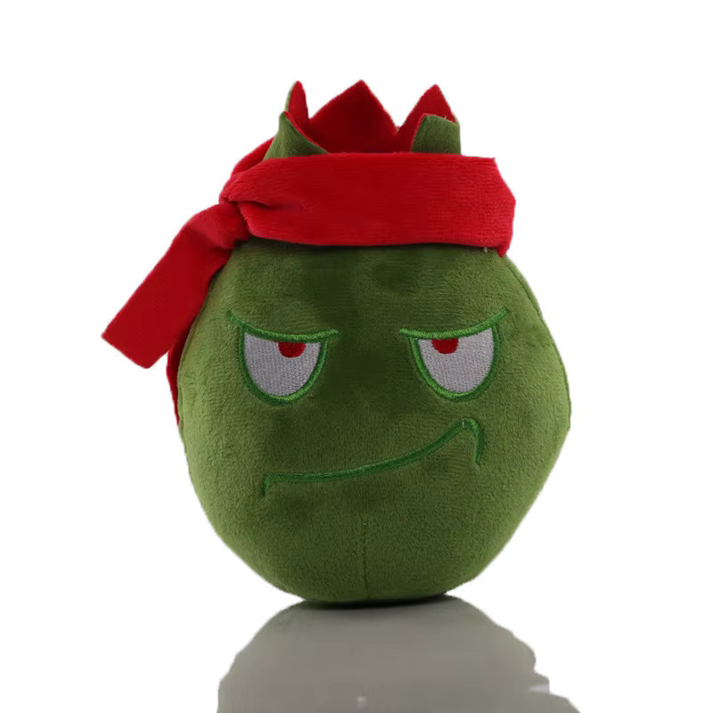 PLANTS VS ZOMBIES Peashooter Plüschtierpuppe, Plüsch / Textil - Bild 2