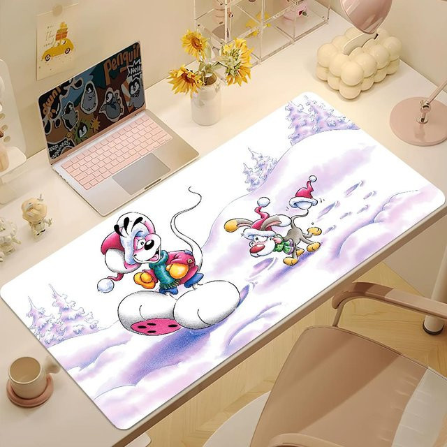 LISA Diddl Cartoon Mauspad rutschfest und verdickt, Multicolor, B/T/H: 80 x 40 x 0,2 cm - Bild 1