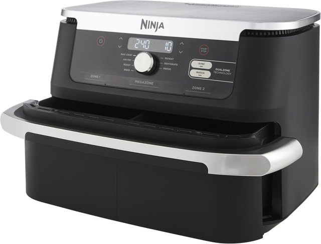 Ninja Foodi FlexDrawer AF500EU Doppel-Heißluftfritteuse mit Dual Zone, 10,4 l, Schwarz - Bild 5